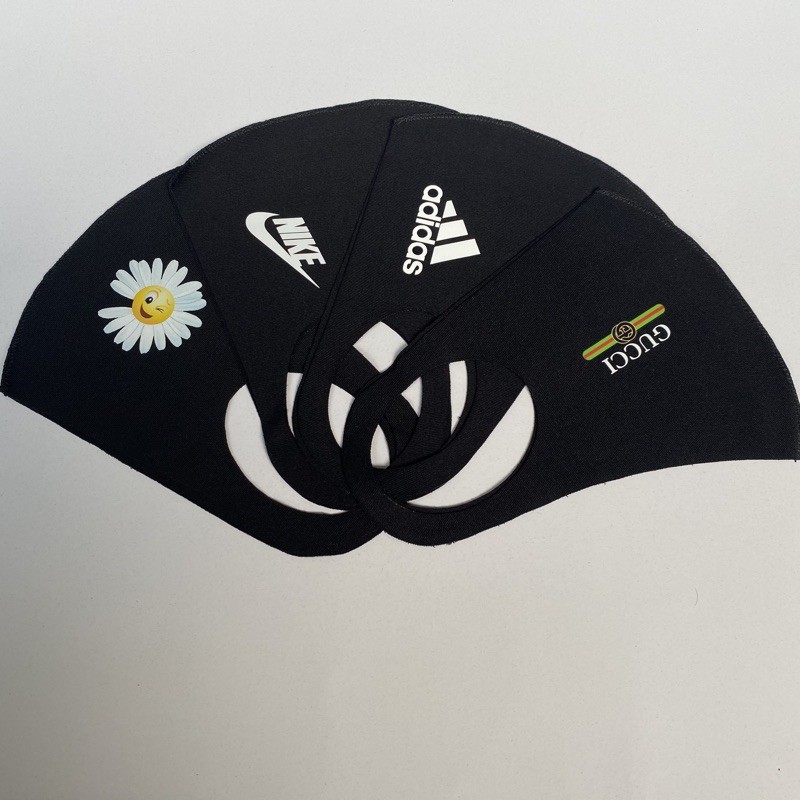 10 cái Khẩu trang vải Su 3D in decal Mỹ Polo Style đẹp, dễ thở, đeo không đau tai | BigBuy360 - bigbuy360.vn