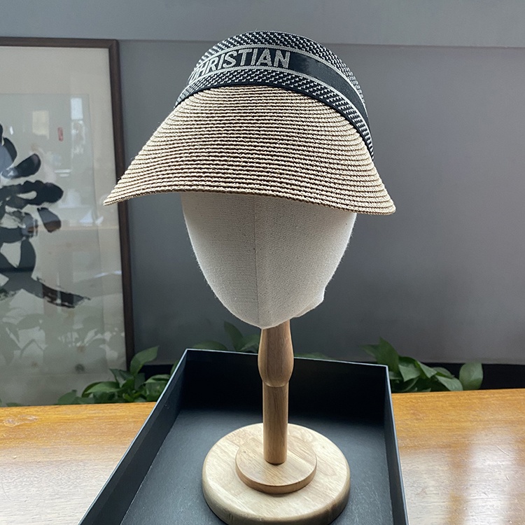 Mũ Rộng Vành Hở Chóp Chống Nắng Thời Trang Đi Biển Mùa Hè Cho Nữ
