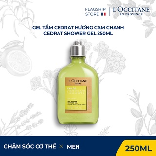 Gel tắm l'occitane cedrat hương cam chanh 250ml