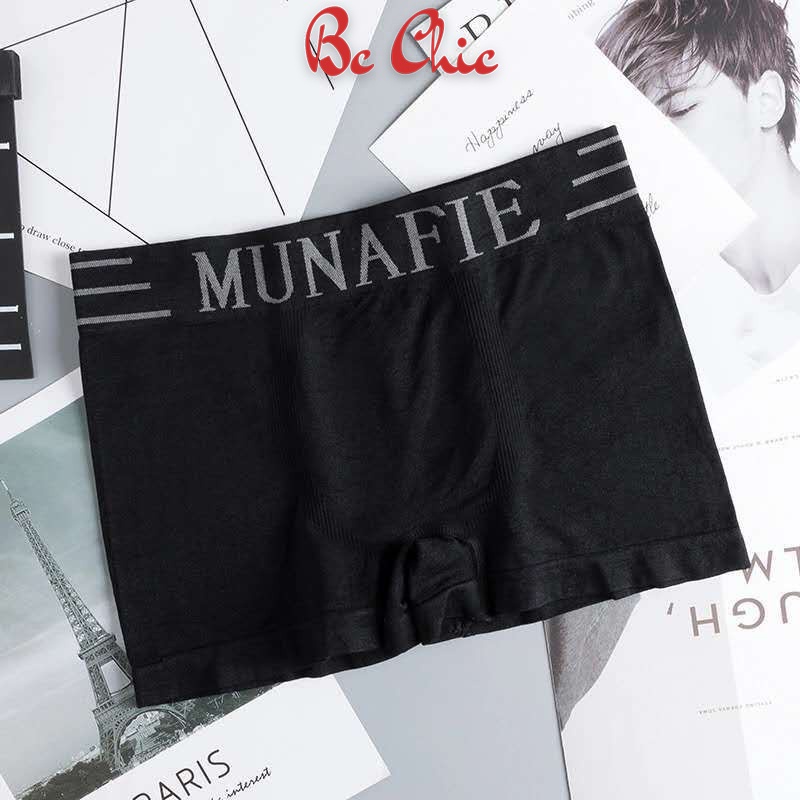 Quần sịp đùi nam munafie túi zip S590 BC_CHIC LINGERIE