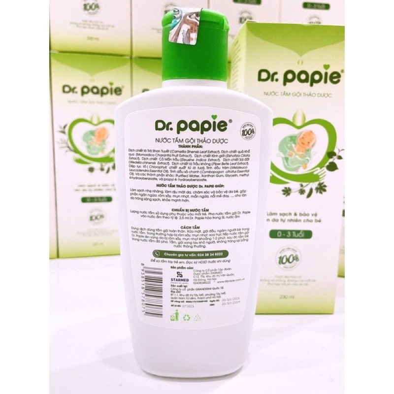 Tắm Gội Thảo Dược Dr Papie