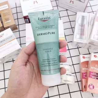 Tẩy Tế Bào Chết Eucerin Dermo Pure Gommage Scrub 100ml