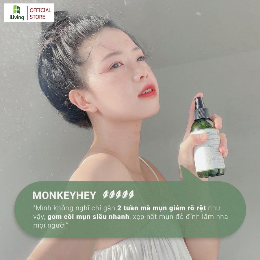 Xịt Mụn Lưng giảm mụn mờ thâm Caryophy Portulaca Body Mist 150ml ILIVING-CARXML