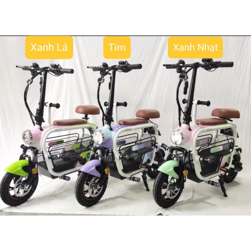 Xe Điện LIHAZE Chính Hãng - Pin Lithium 48V15Ah, 55 - 60Km/Sạc