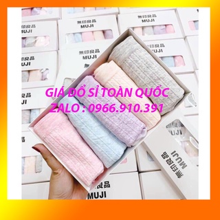 Quần lót nữ cotton muji , quần chíp nữ co giãn 4 chiều xuất nhật