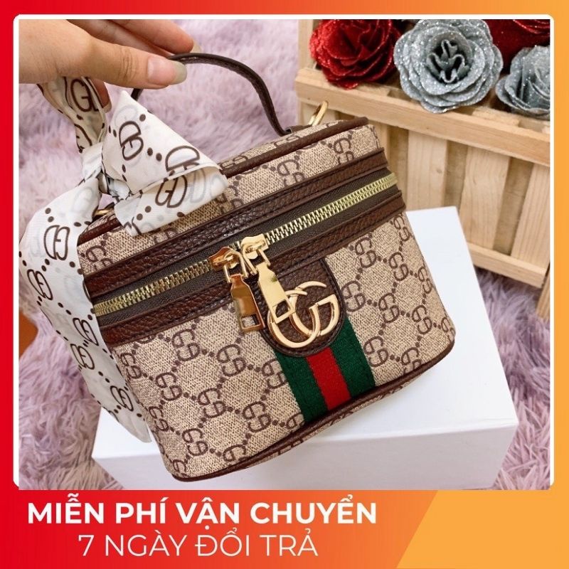 Túi Đeo Chéo Nữ Dáng Cốp Vuông Nhiều Màu,Giỏ xách dễ thương phong cách hàn quốc