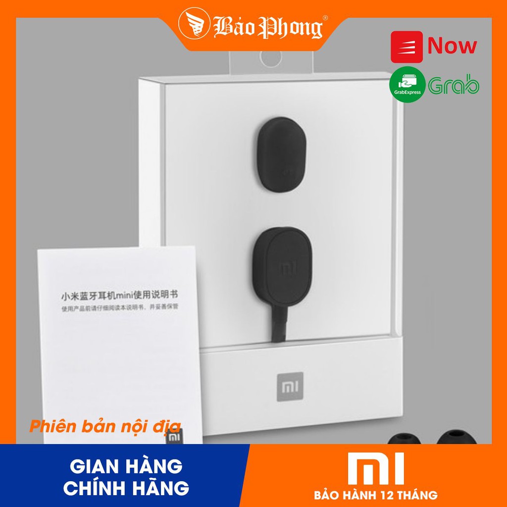 Tai nghe Bluetooth Mini Xiaomi Earphone nhỏ gọn cho điện thoại iPhone iPad Samsung OPPO 6 7 8 10 11 12 Plus x xs max xr