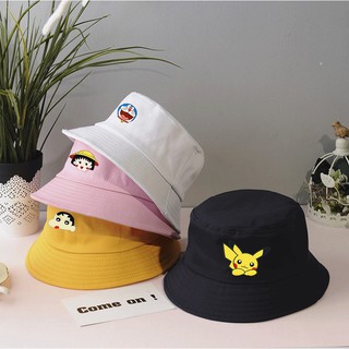 ♣Mũ tai bèo họa tiết pikachu phong cách Hàn quốc