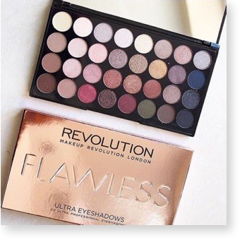 [Mã giảm giá mỹ phẩm UK chính hãng] Bảng phấn mắt Makeup Revolution Flawless Ultra Eyeshadows (Bill Anh)