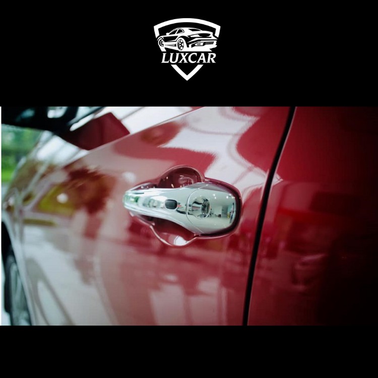 Ốp tay nắm hõm cửa TOYOTA FORTUNER 2017-2021 | Nhựa ABS mạ Crom cao cấp