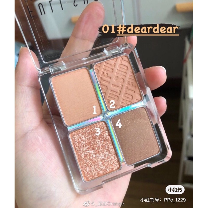 SET PHẤN MẮT 4 MÀU A'PIEU FULL SHOT ROUTINE EYE PALETTE