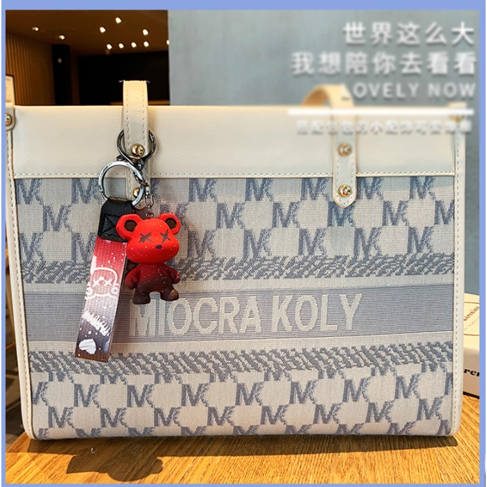 Móc chìa khóa hình gấu siêu xinh, hình kỳ lân siêu ngầu có nhiểu mẫu móc chìa khóa túi xách, chất liệu nhựa