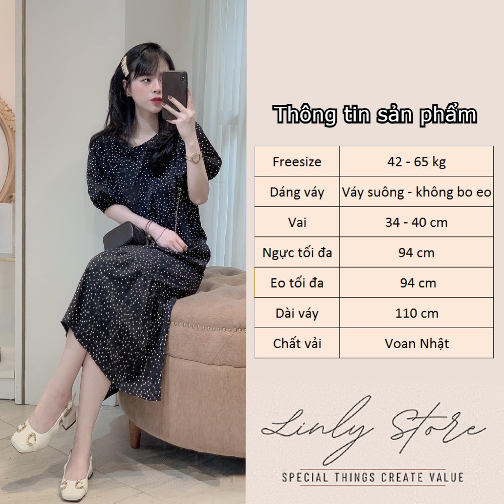 Váy hoa nhí dáng Suông - Đầm dáng dài đuôi cá V-ĐC | BigBuy360 - bigbuy360.vn