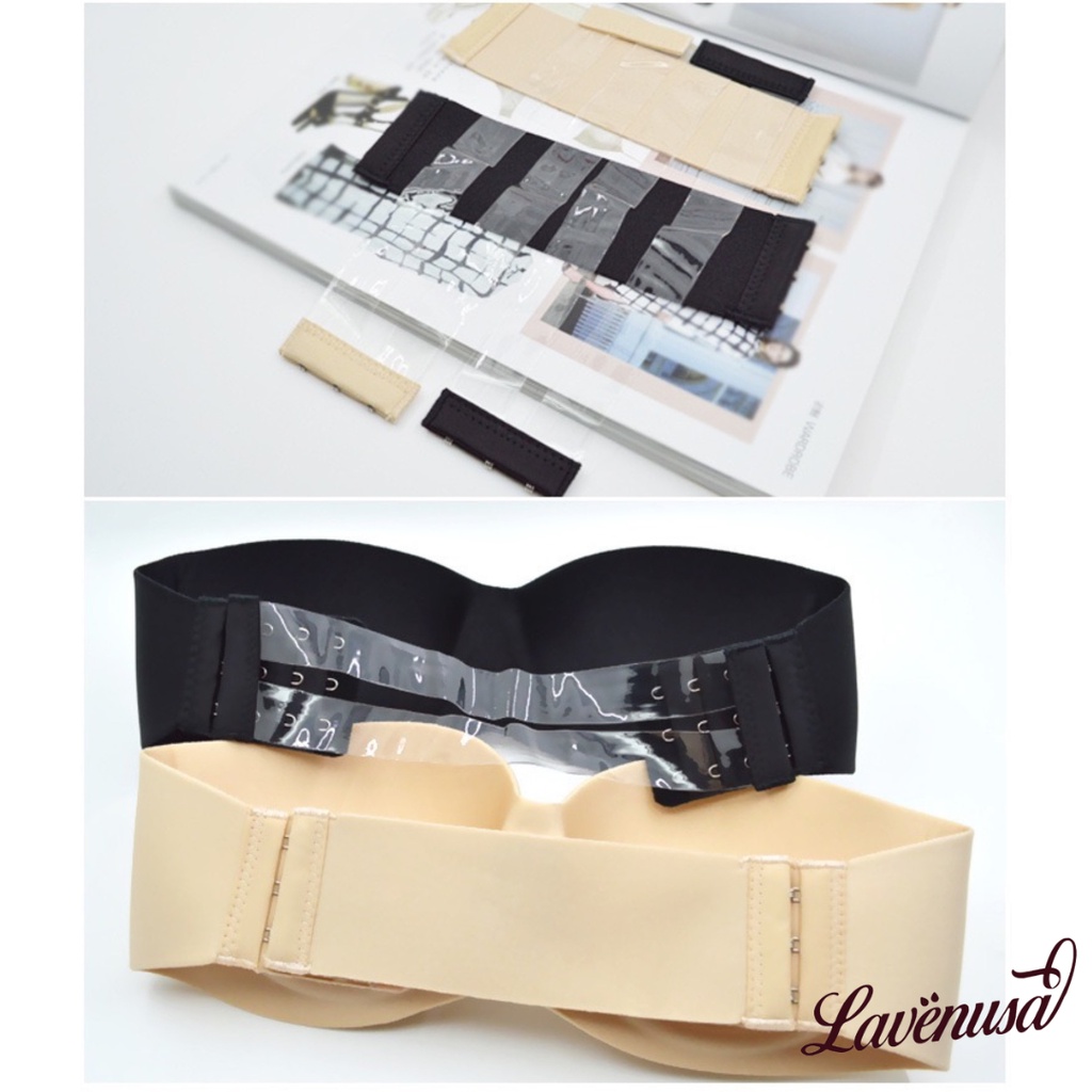 Áo lót nữ không dây mặc áo hở lưng hở vai có gọng nâng ngực LAVENUSA AL58