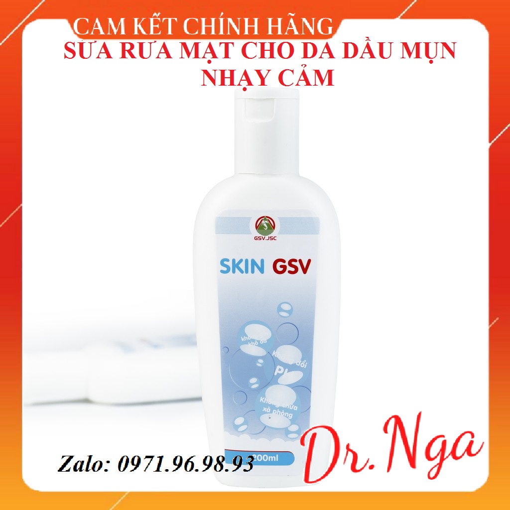 ✅ Sữa rửa mặt skin GSV 200ml [CHÍNH HÃNG]