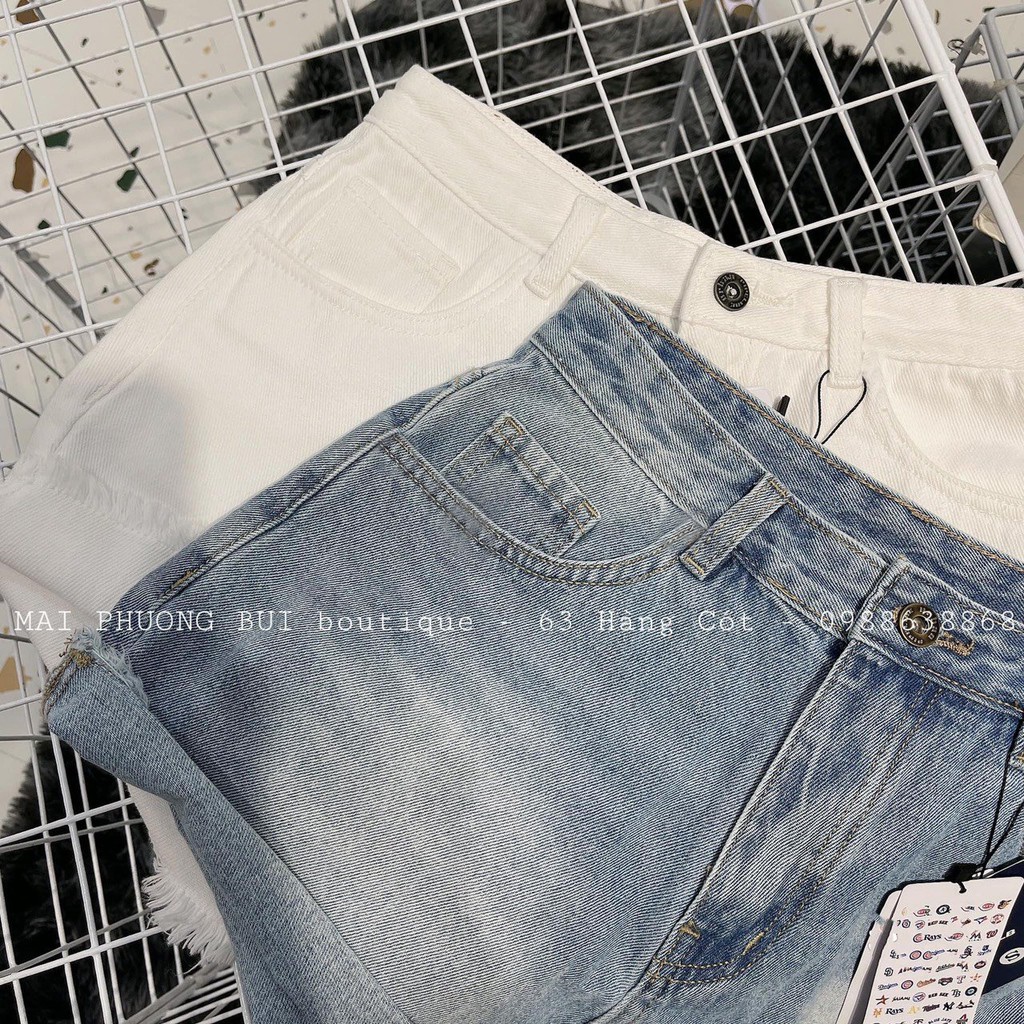 (TÁO ĐỎ BIGSIZE 55-90KG) QUẦN SHORT JEAN NỮ, QUẦN BÒ NỮ CẠP CAO SANG CHẢNH, SIÊU XINH SIÊU XỊN QJ2 🥰🥰🥰
