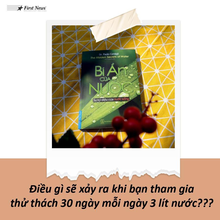 Sách - Bí Ẩn của Nước - First News
