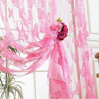 Rèm cửa sợi chỉ dệt hình bướm sang trọng
