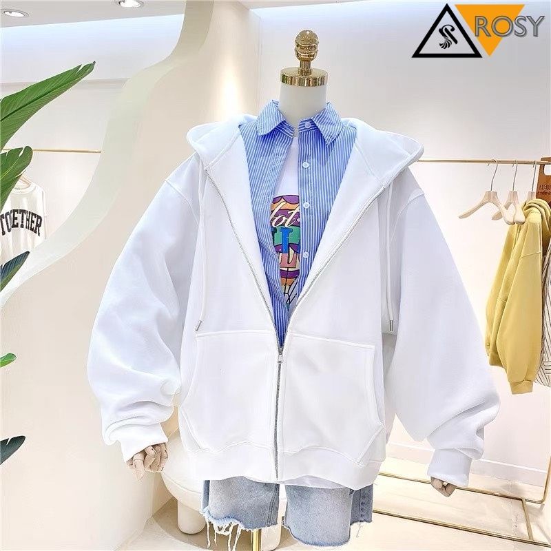 Áo hoodie tay phồng form rộng chất nỉ ngoại cao cấp oversize | BigBuy360 - bigbuy360.vn