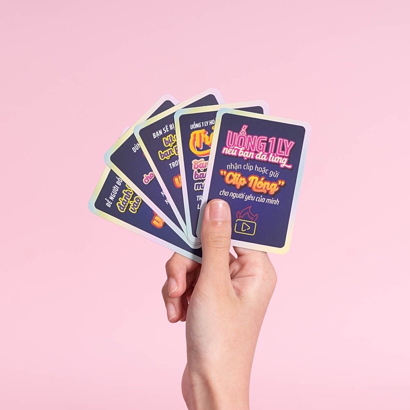 Bộ Bài Huệ Phiên Bản Đặc Biệt XTC - Drinking Game Hot Trend Cực Vui Giúp Gắn Kết Tình Bạn, Làm Lãng Mạn Tình Yêu