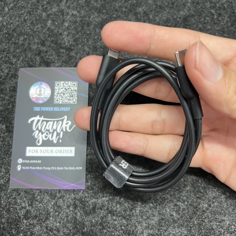 Dây cáp sạc nhanh Anker USB C to L A8632 0.9m A8633 1m8 chuẩn PD hạn chế bám bẩn, dễ lau chùi, độ bền cao BH 12 tháng