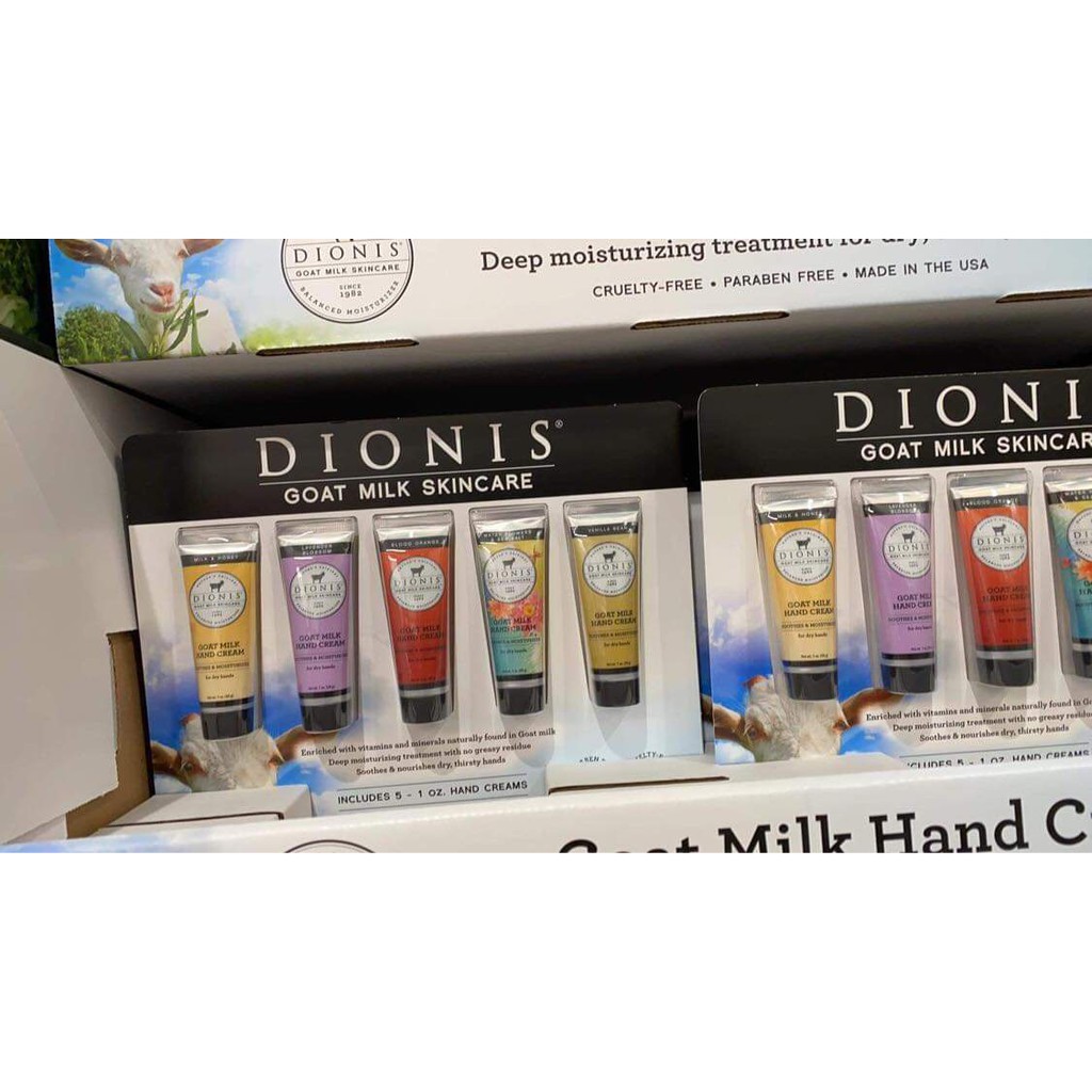 Kem dưỡng da tay dionis goat milk skincare 28g Mỹ
