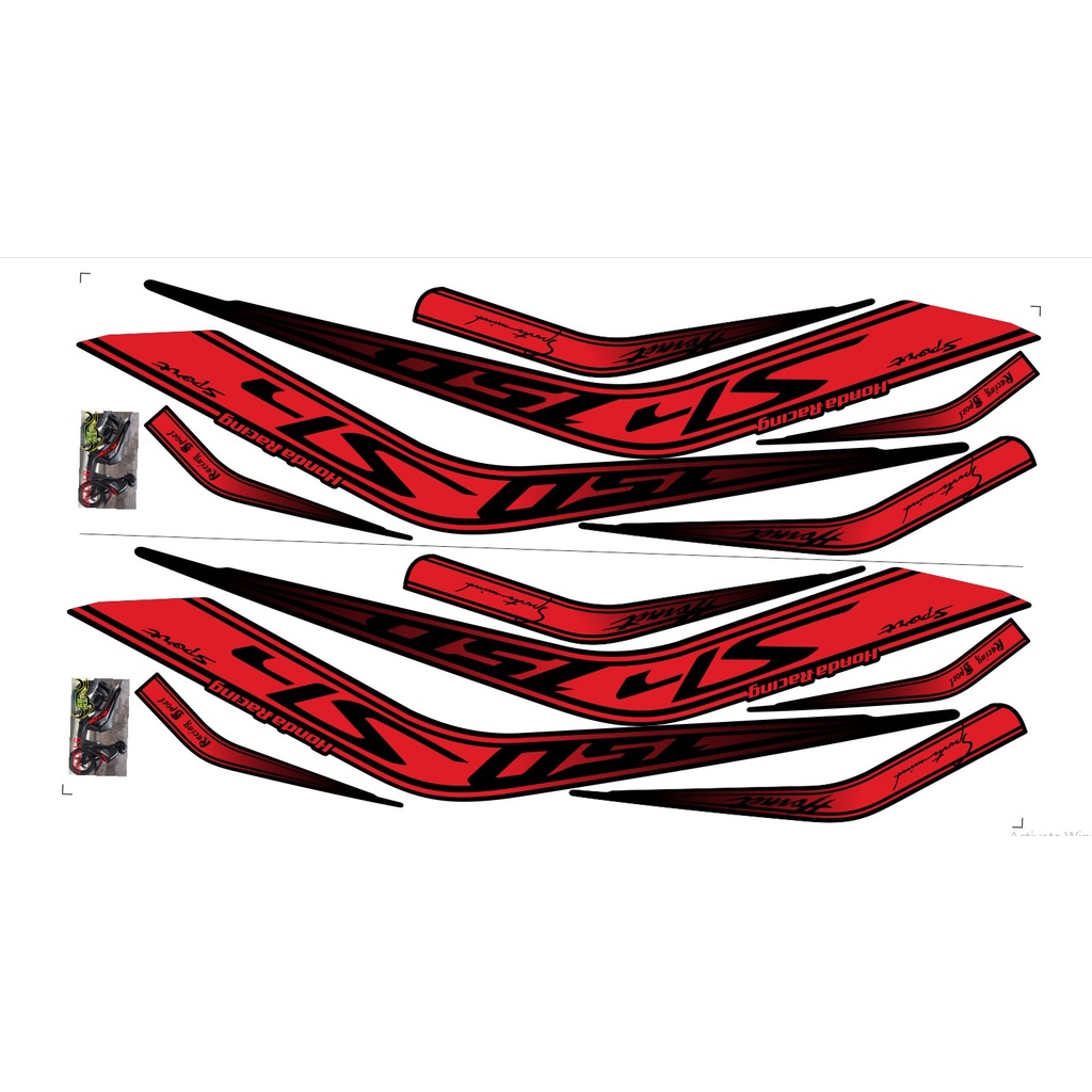 Tem Rời SH 125-150 V1 -Ảnh Thật