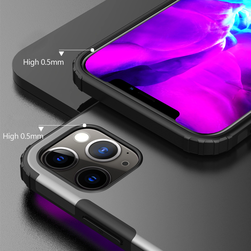 Ốp Điện Thoại Cứng Nhám Trong Suốt Chống Sốc / Rơi Vỡ Cho iPhone 14 13 12 11 Pro MAX X XR XS MAX 8 7 Plus
