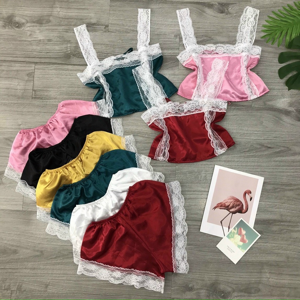 ❤RẺ VÔ ĐỊCH❤️Đồ ngủ hai dây ren trắng sexy dễ thương rẻ SIÊU ĐẸP chất mềm mịn | BigBuy360 - bigbuy360.vn