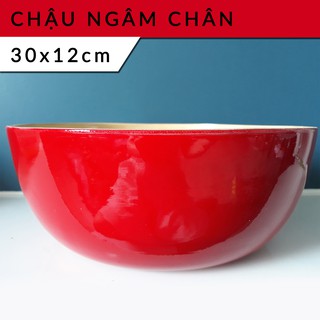 Chậu Ngâm Chân Cốt Tre Sơn Mài - An Toàn Tiết Kiệm - Sang Trọng Lịch Sự - Sử Dụng Trong Spa