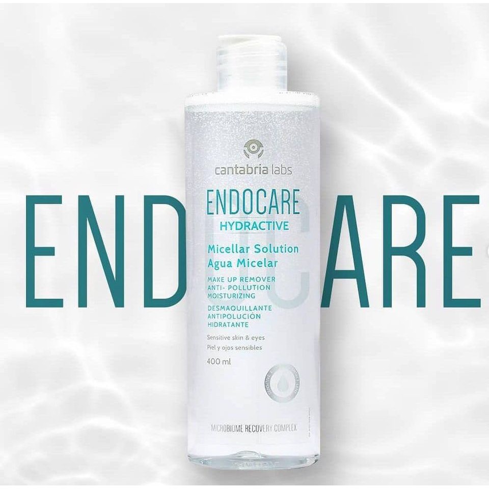 Nước tẩy trang cho da nhạy cảm Endocare Hydractive Micellar Solution 400ml
