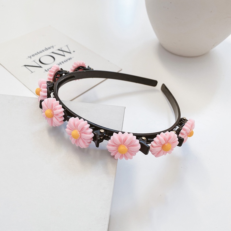 Cài tóc đính hoa nhiều màu sắc dễ thương dành cho trẻ em