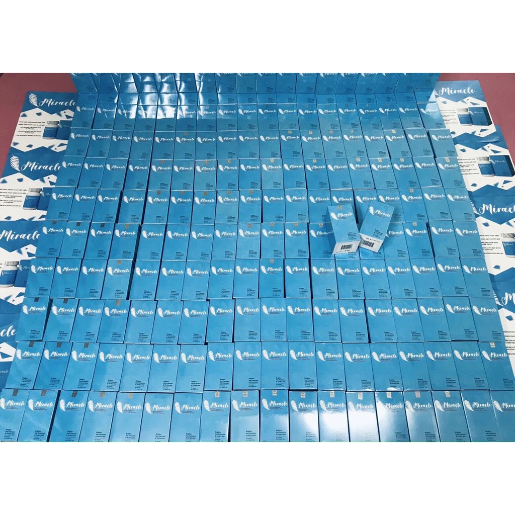 [CHÍNH HÃNG] Viên Uống Sáng Da Miracle Chống Nắng, Trắng Da, Giảm Thâm Nám Da, Nếp Nhăn lọ 60v | BigBuy360 - bigbuy360.vn