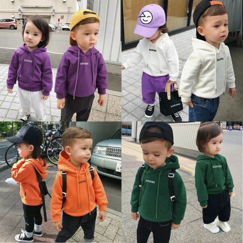 Áo Hoodie Cho Bé Trai Bé Gái FRESHIP Áo Nỉ Cho Bé Chất Nỉ Bông Dầy Dặn Siêu Ấm