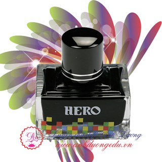 MỰC VIẾT BÚT MÁY - MỰC HERO CAO CẤP DUNG TÍCH 40ML