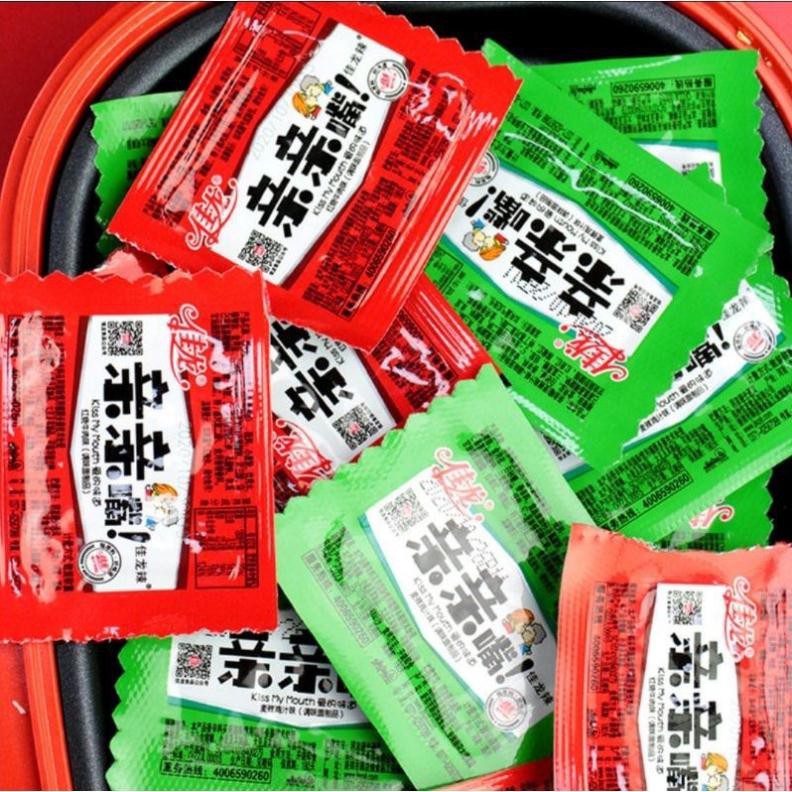 1 Hộp 50 Gói =100 Miếng Thịt Chay Xá Xíu NGON TUYỆT 22gr