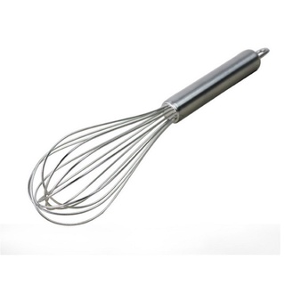 Cây đánh trứng inox lớn dài 25cm