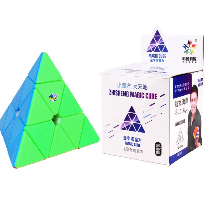 [Mã LIFETOYS1 giảm 30K đơn 99K] YuXin Black Kirin Pyraminx (Hộp Mới) Rubik Tam Giác Rubik Biến Thể 4 Mặt