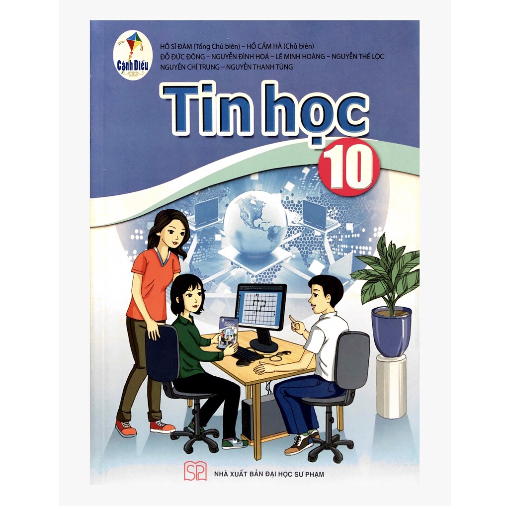 Sách giáo khoa Tin học 10 Cánh Diều (bán kèm 1 bút chì)