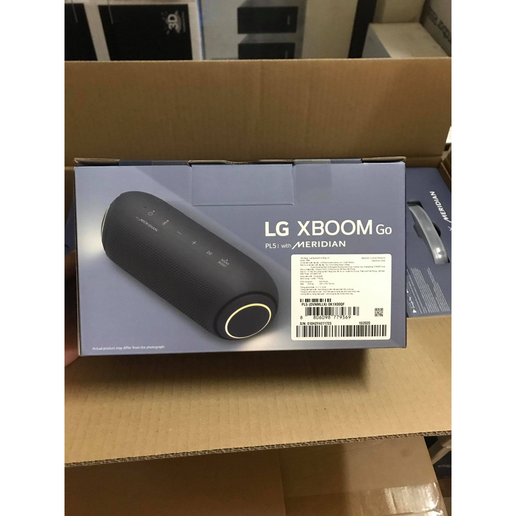 Loa Bluetooth LG XBOOMGO PL5 - Phân phối chính hãng - Màu Xanh Đen