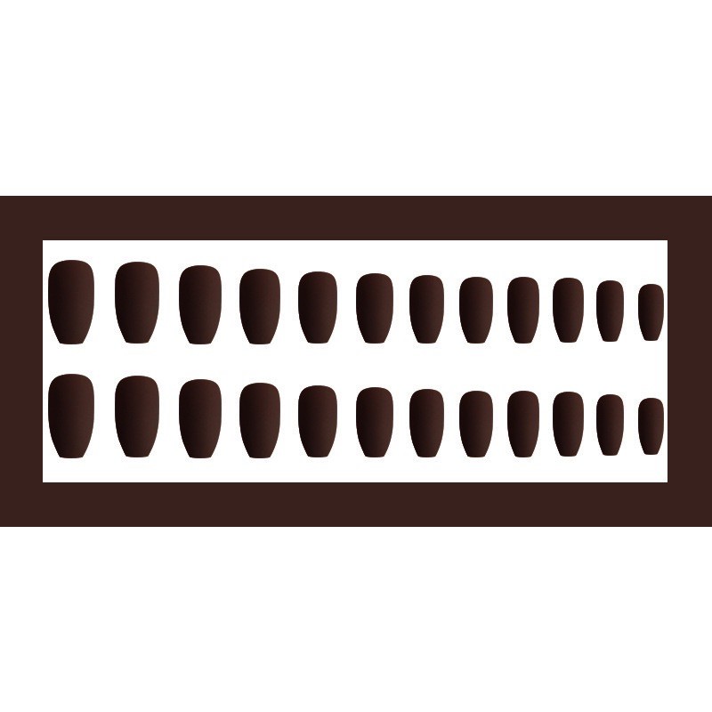 Bộ 24 móng giả D030 dáng móng dài ( Tặng kèm keo và dũa )