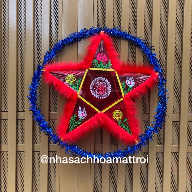 Lồng đèn trung thu hình ngôi sao cỡ 60cm