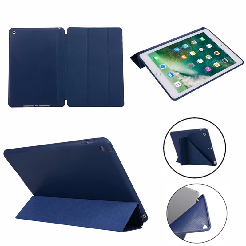 Bao da máy tính bảng TPU thông minh có chức năng tắt/mở màn hình cho iPad 10.2" 2019 thế hệ 7