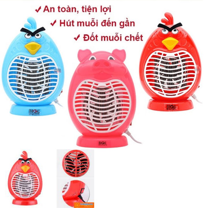 Đèn bắt muỗi hình thú [ siêu sela]