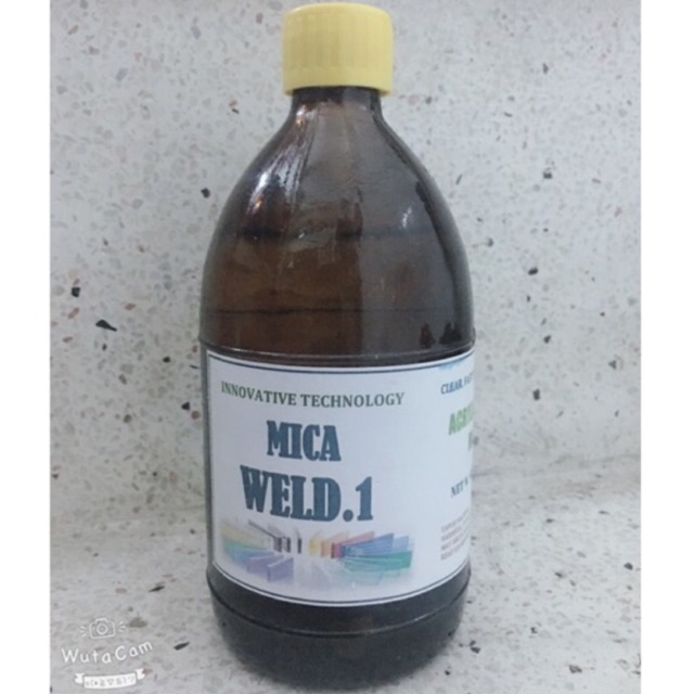 KEO LẠNH DÁN MICA ĐÀI LOAN WELD.1 ACRYLIC TRONG SUỐT 500ml