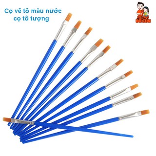 Cọ vẽ tô màu nước - Cọ tô tượng