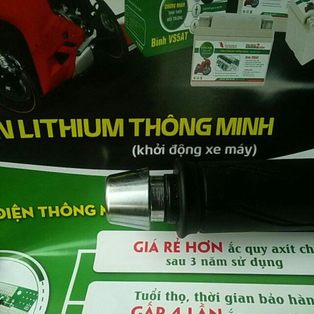 Gù tay inox 2 cái chống ngã của exciter150