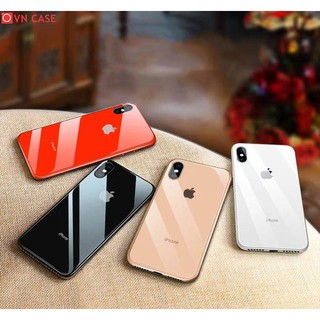 Ốp IPhone XS MAX lưng mặt kính cao cấp đẹp
