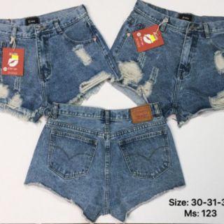 Quần short jean size đại