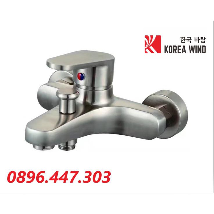 Vòi sen tắm nóng lạnh Inox SUS 304 không chì  cao cấp – Âm tường